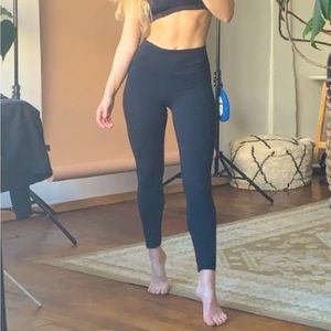 High Waist Black Lulu Lemon Leggings